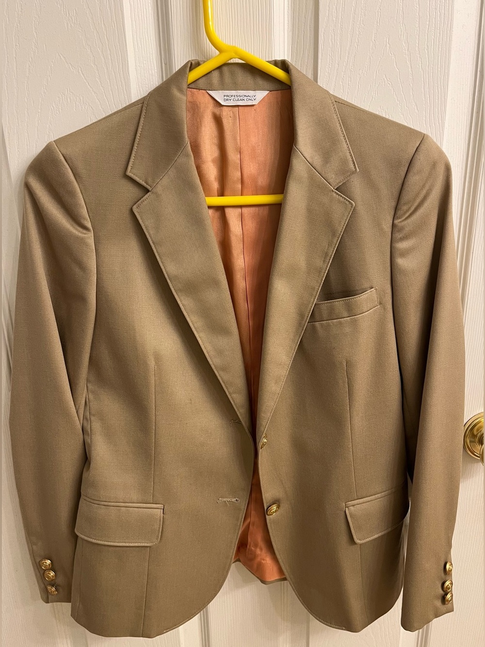 Vintage Talbots Beige Women’s Blazer size 6